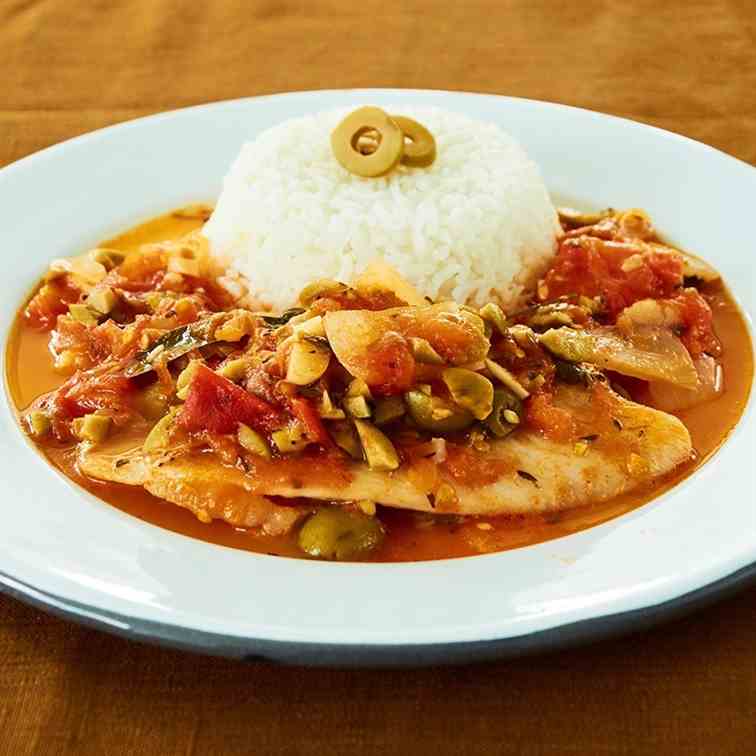 Veracruz Style White Fish