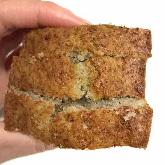 Moist Banana Poppyseed Bread