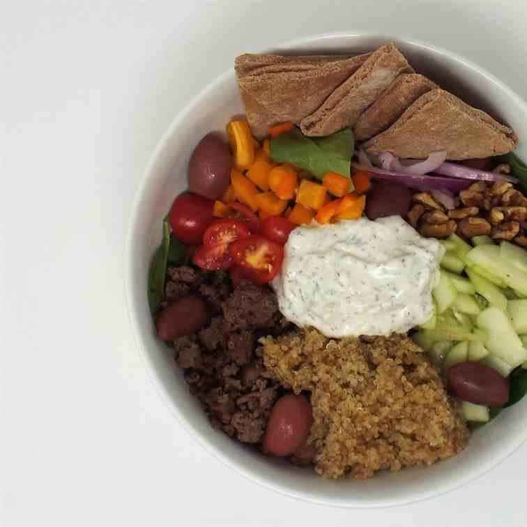 Beef Gyro Bowl