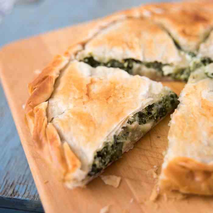 Leftover Greek Spanakopita Pie