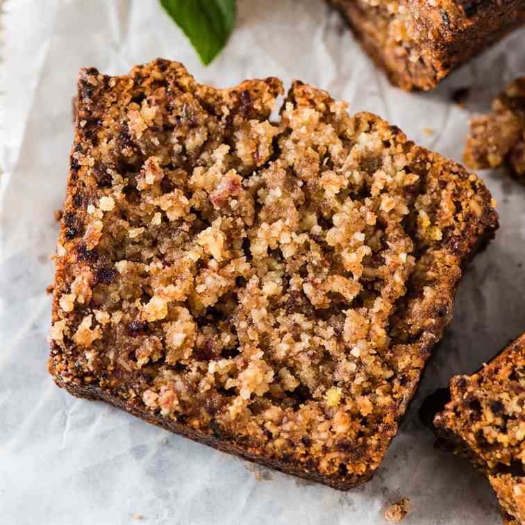 Gluten-Free Almond Cake with Dates