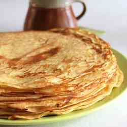 Lime and Coconut Crepes