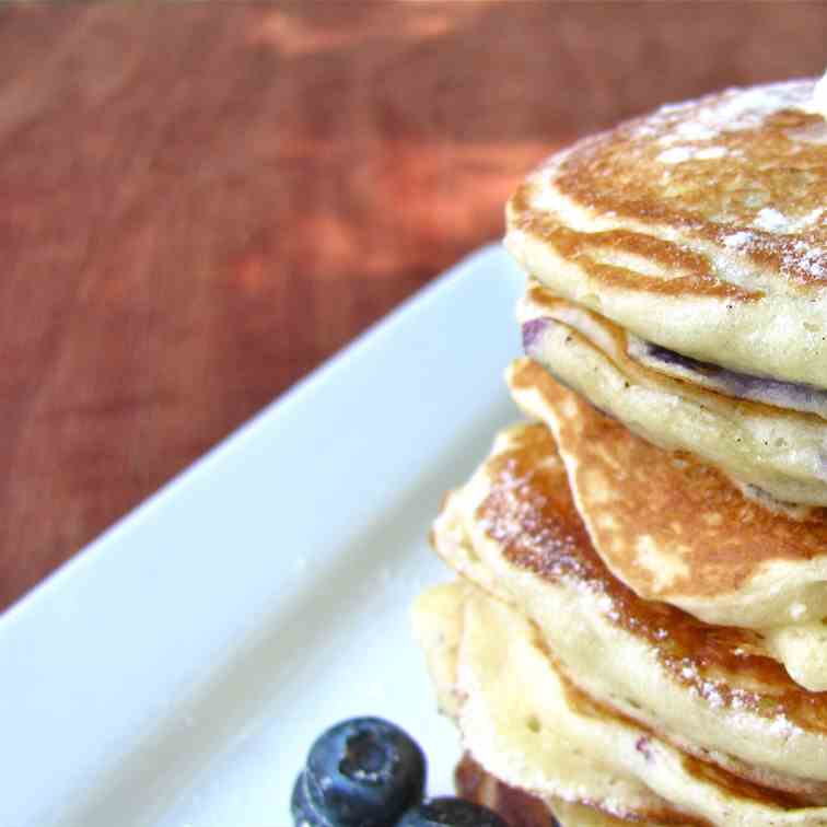 Blueberry Buttermilk Pancakes