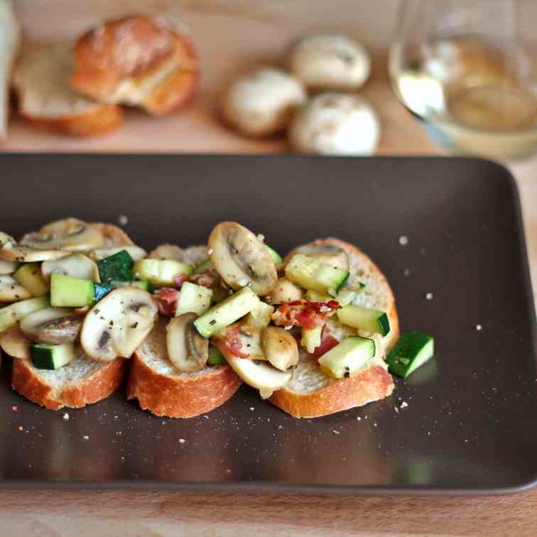 Rosemary Garlic Mushrooms