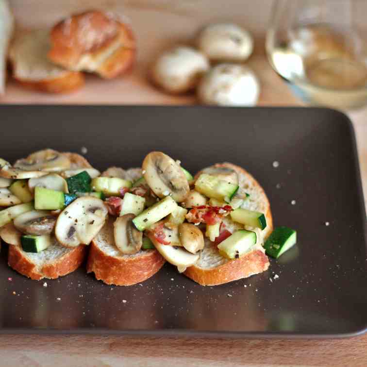 Rosemary Garlic Mushrooms  