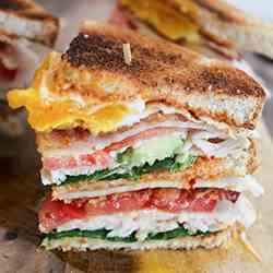 California Club Sandwich with Chipotle