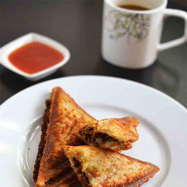 Grilled Paneer Sandwich