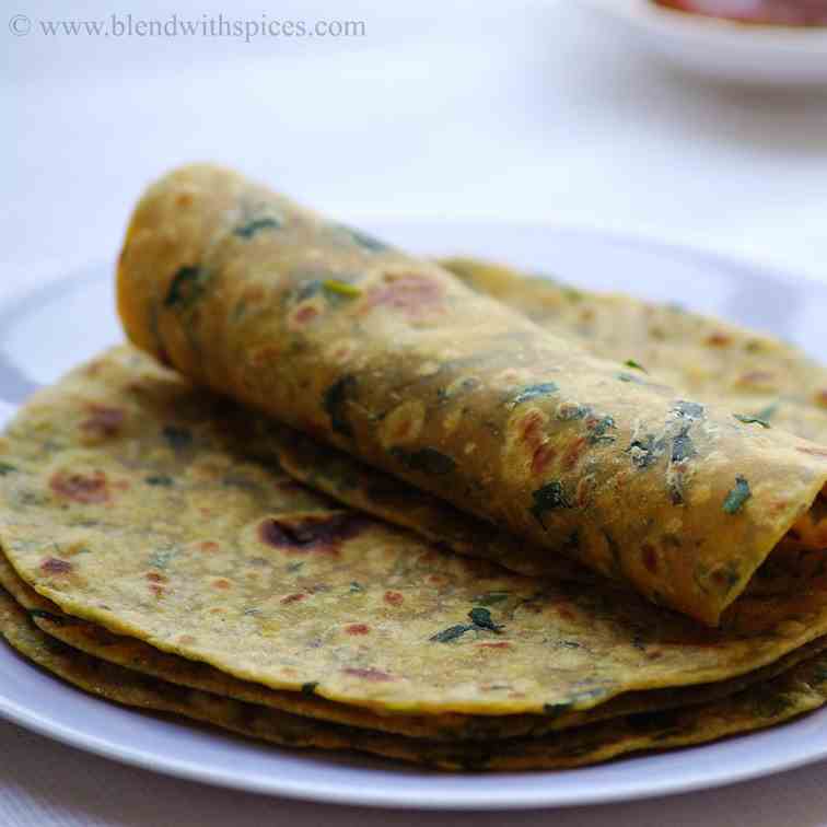 Methi Paratha Recipe