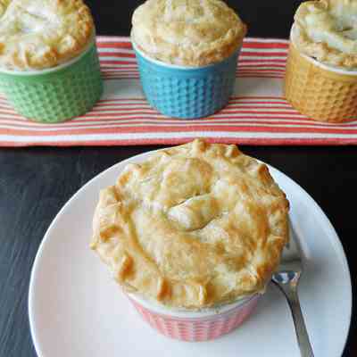 Mini Apple Ginger Brandy Pies