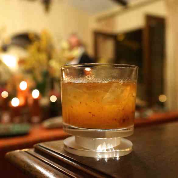 Peach Old-Fashioned