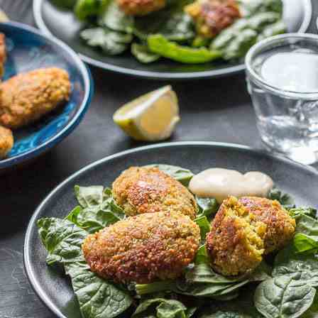 Tasty Turmeric Falafel