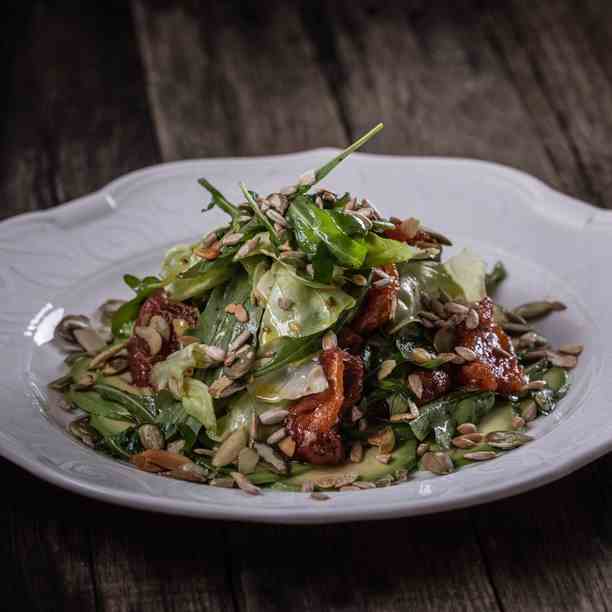 Avocado And Tomato Confit Salad