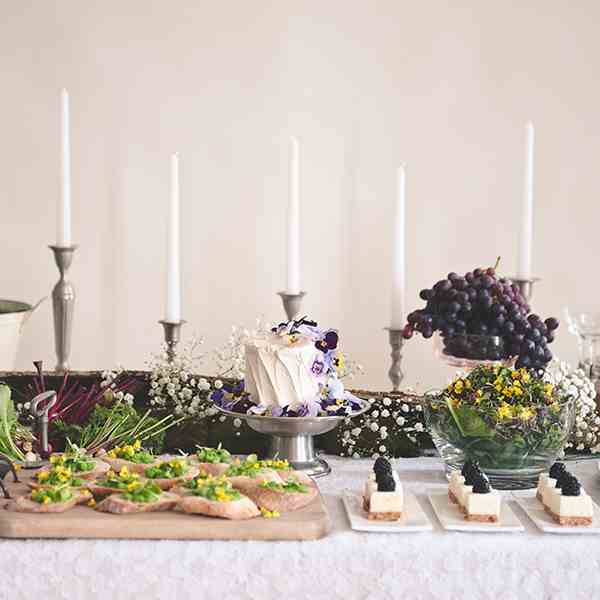 Edible Flower Bar