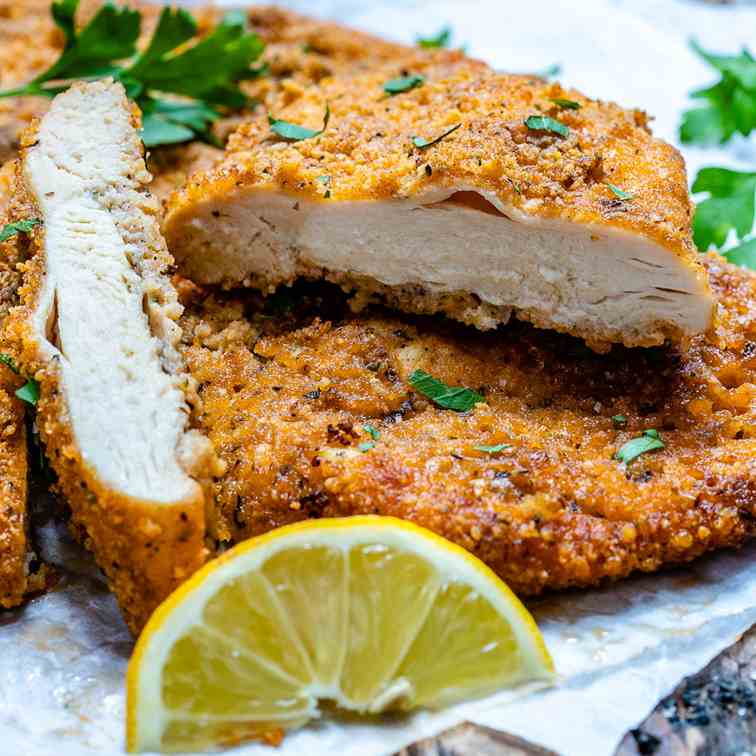 Baked Parmesan Chicken Cutlets