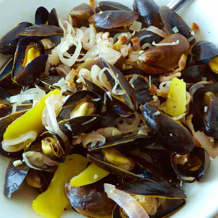 Mussels Meuniere