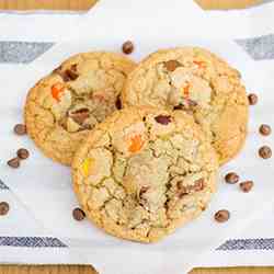 Reeses Pieces Cookies