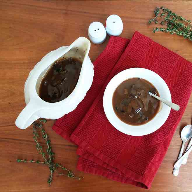 Mushroom gravy