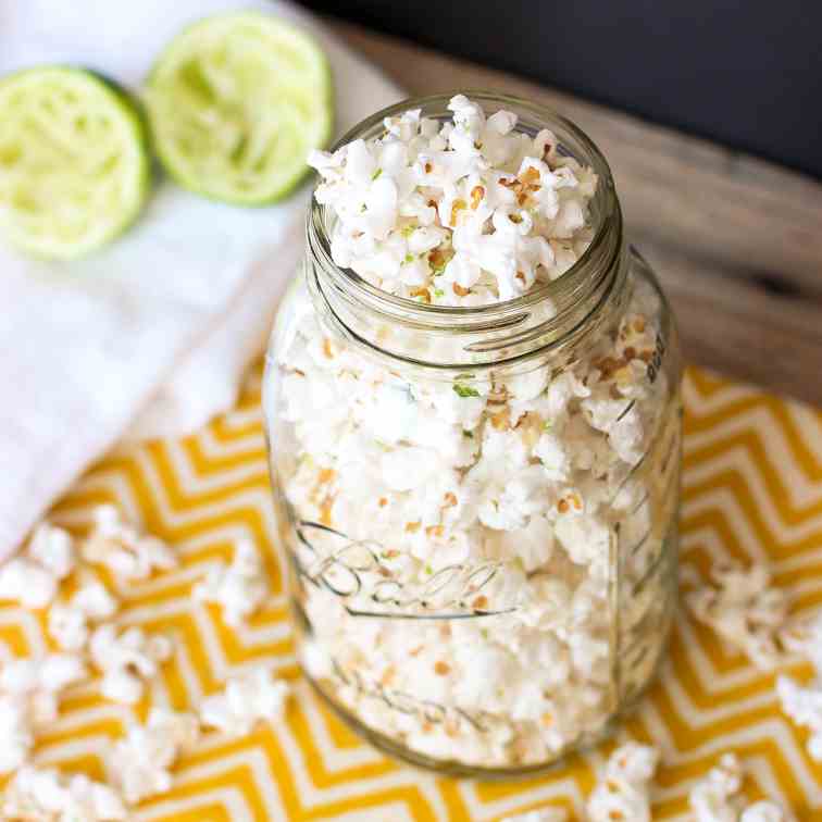 Salted Lime Popcorn