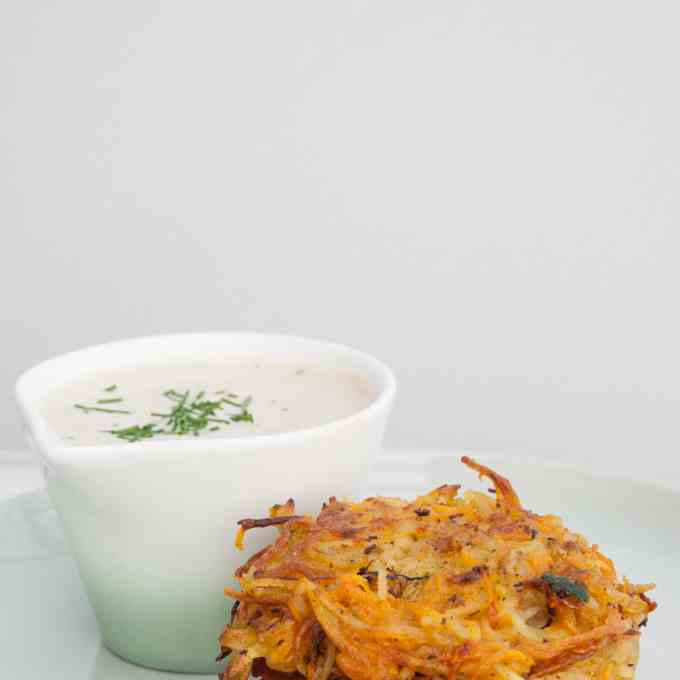 Pumpkin - Potato Roesti