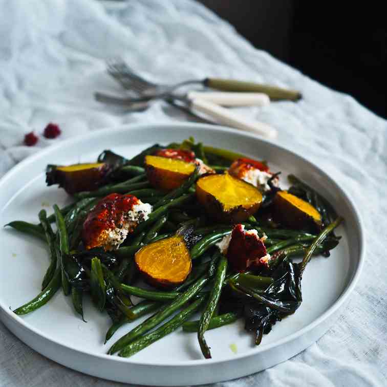 Autumnal Roasted Vegetable Salad