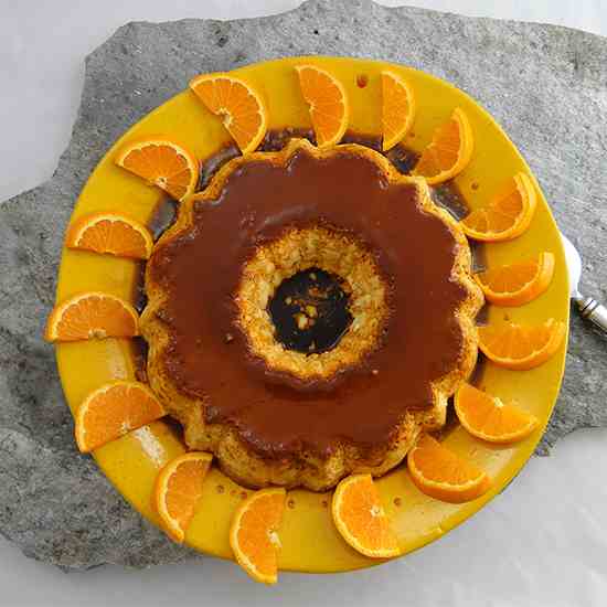 Grand Marnier Flan   