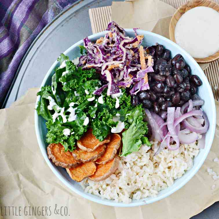 vegan buddha bowl