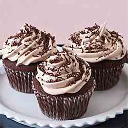 Drunken Chocolate Cupcakes, Gluten-Free