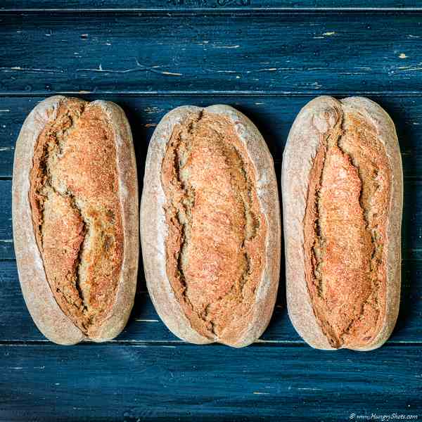 Rye sourdough bread