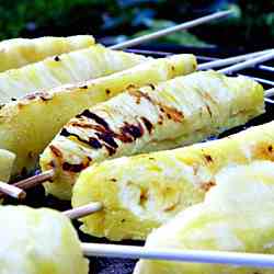 Fresh Grilled Pineapple in Six Easy Steps