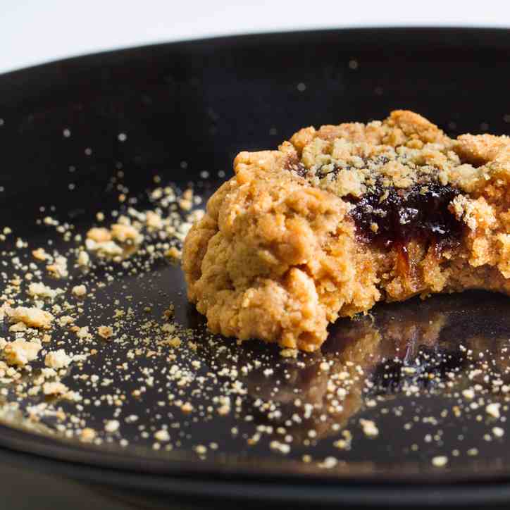 Peanut Butter & Jelly Cookies