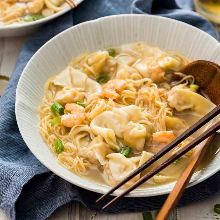 Cantonese Wonton Noodle Soup