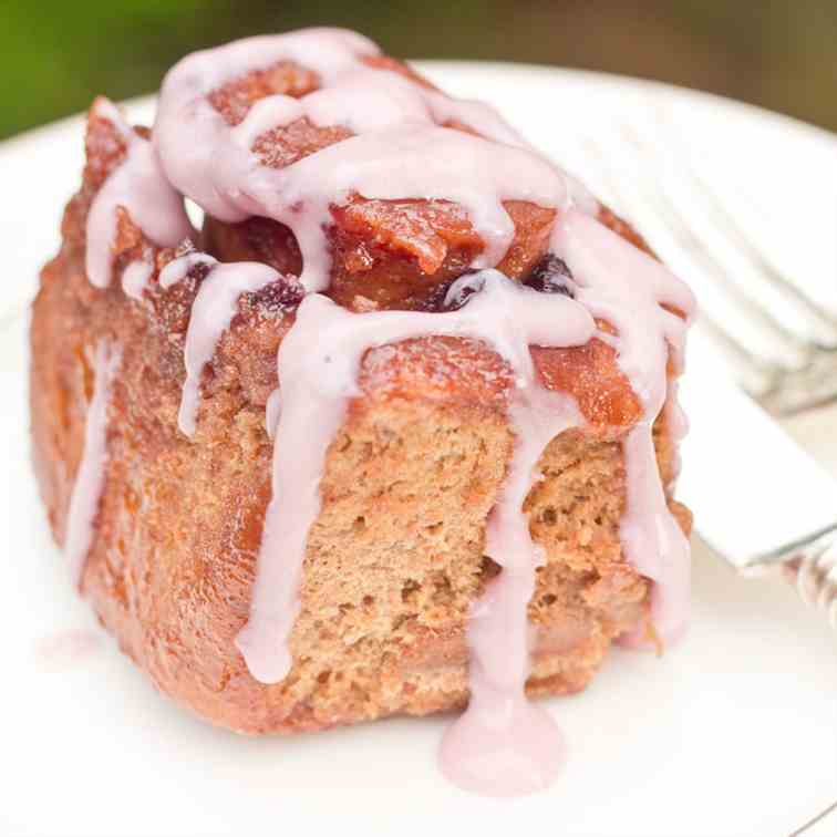 Chocolate Cherry Cinnamon Buns