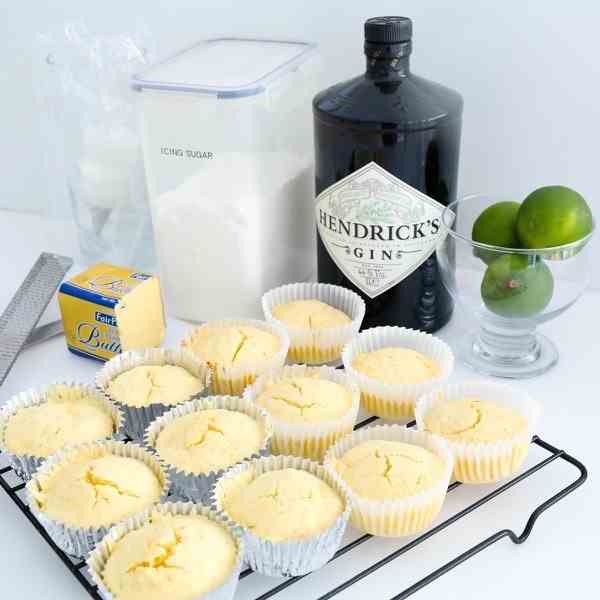 Gin - Tonic Cupcakes