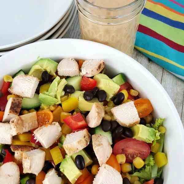 Southwest Chopped Chicken Salad