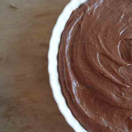 No-Bake, All-Out Chocolate Mousse "Cake"