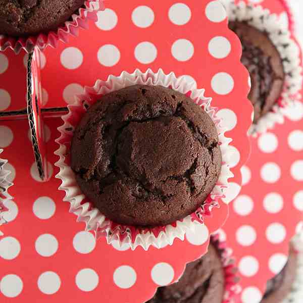 Chocolate and nutella muffins