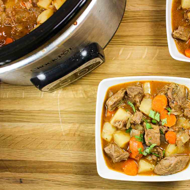 Slow Cooker Mexican Beef Vegetable Stew
