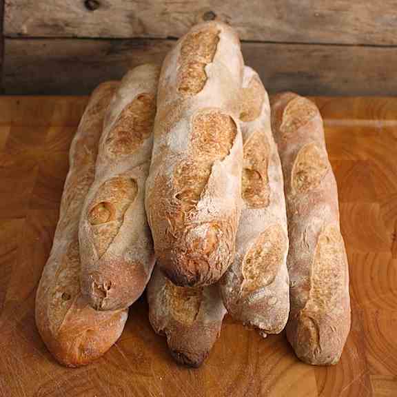 Sourdough Baguettes