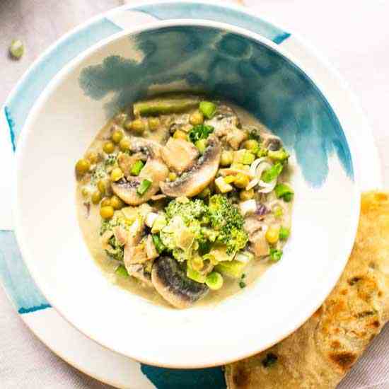 Thai green curry