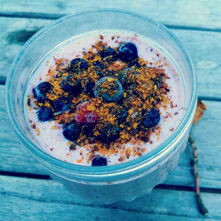 Banana - Berry Kefir Smoothie