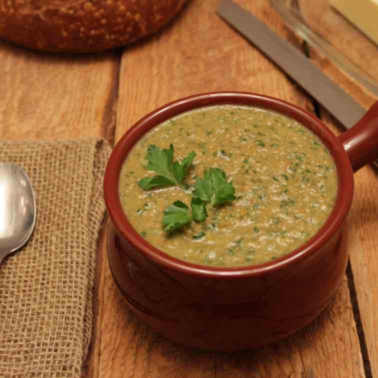 Detox Red Lentil Soup