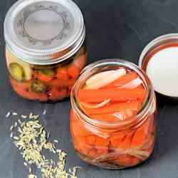Best and easy pickled carrtos