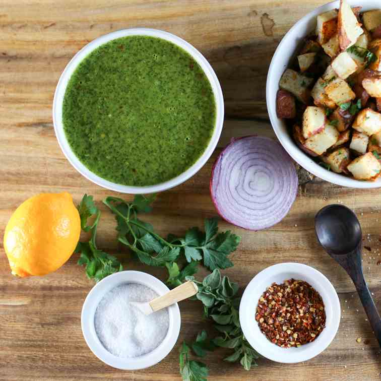 Chimichurri sauce