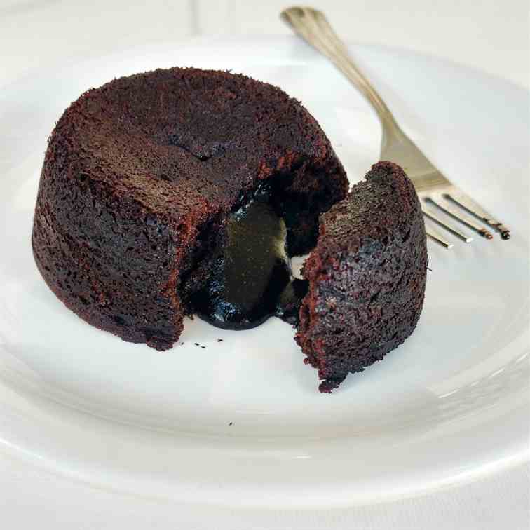 Chocolate lava cake!