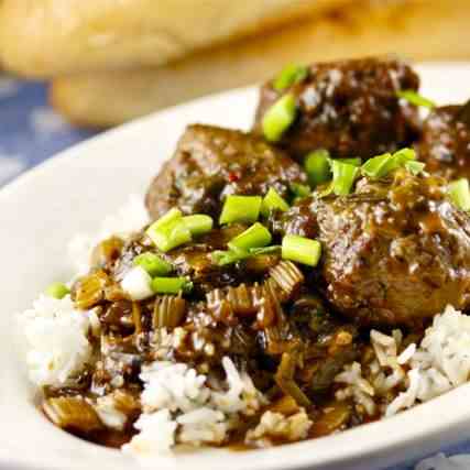 Cajun Meatball Fricassee