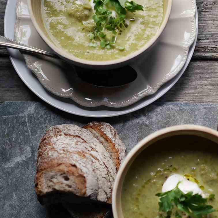  Celeriac - Parsley Soup