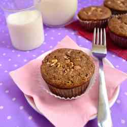 Ragi and Banana Muffins