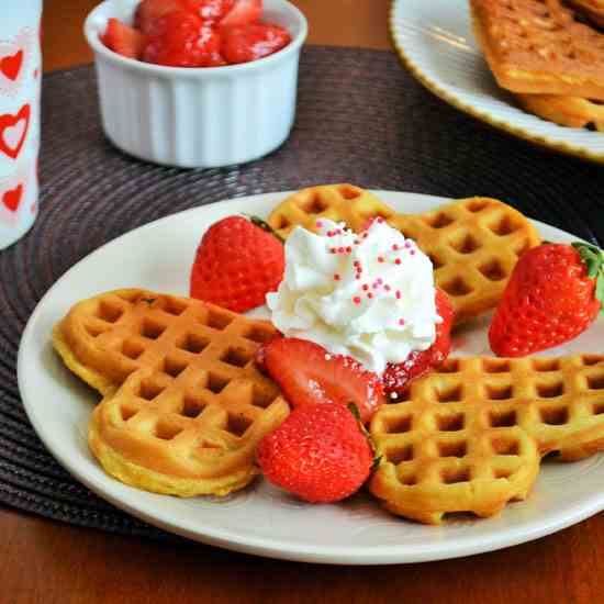 Strawberry Waffles