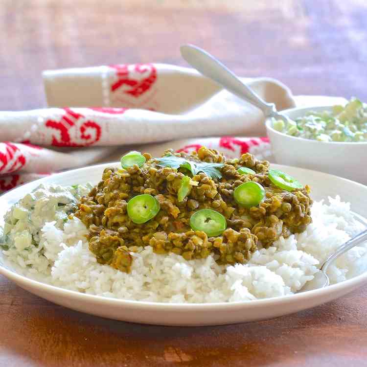 Keema Lentils 