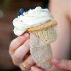 Blueberry Pie Cupcakes